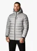 Gym King Reflect Puffer Jacket - Light Grey sold by The Gym King