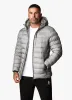 Gym King Reflect Puffer Jacket - Light Grey sold by The Gym King