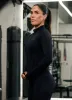 Gym King Sculpt Seamless Full Zip - Black sold by The Gym King