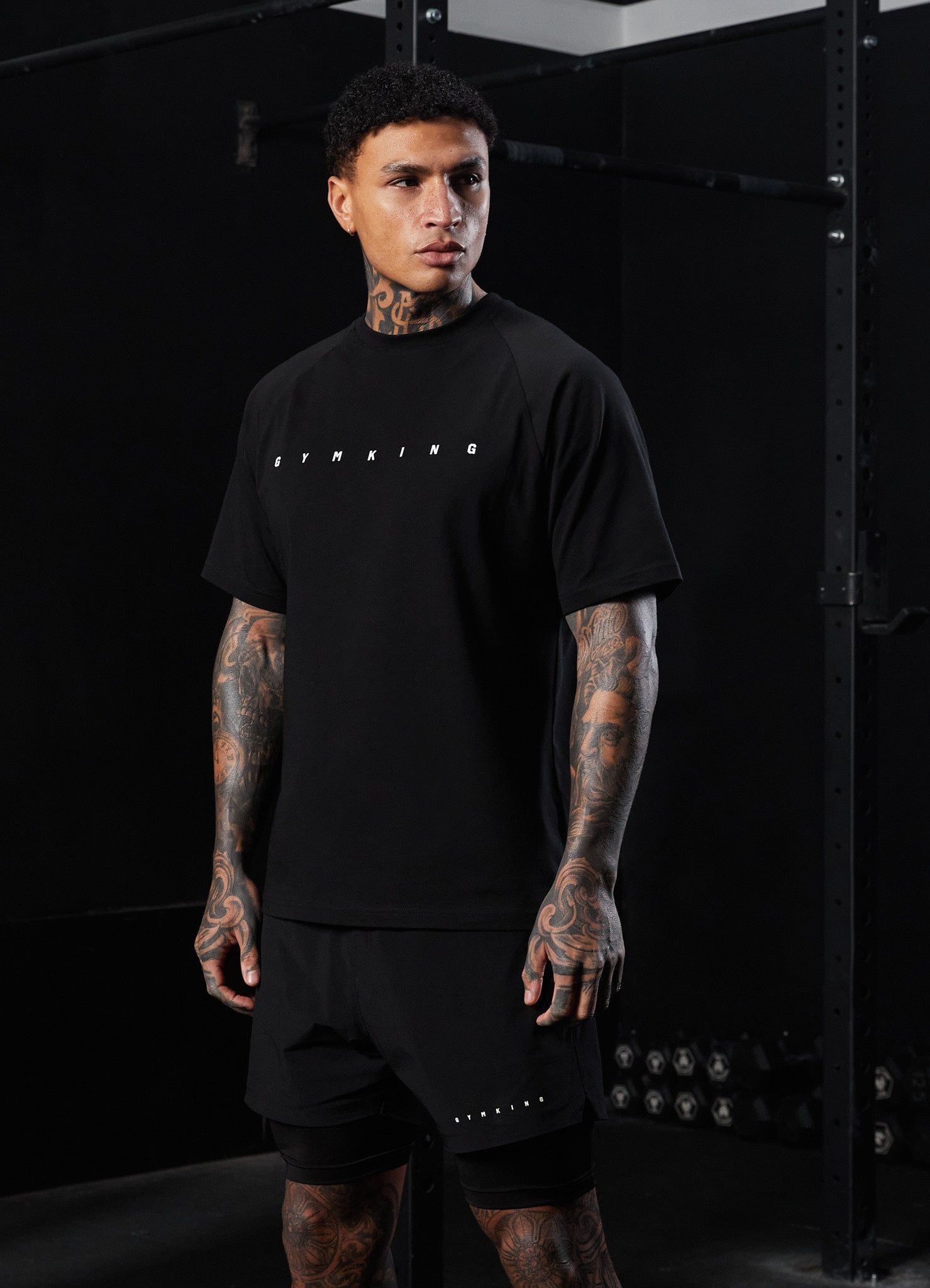 Gym King Rebellion Tee - Black sold by The Gym King product image thumbnail 4