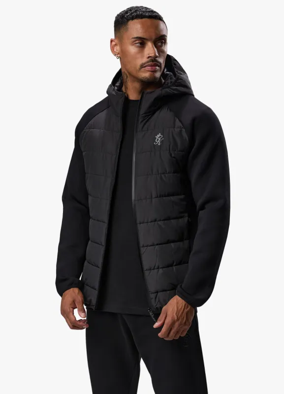 Gym King Hybrid Jacket - Black sold by The Gym King