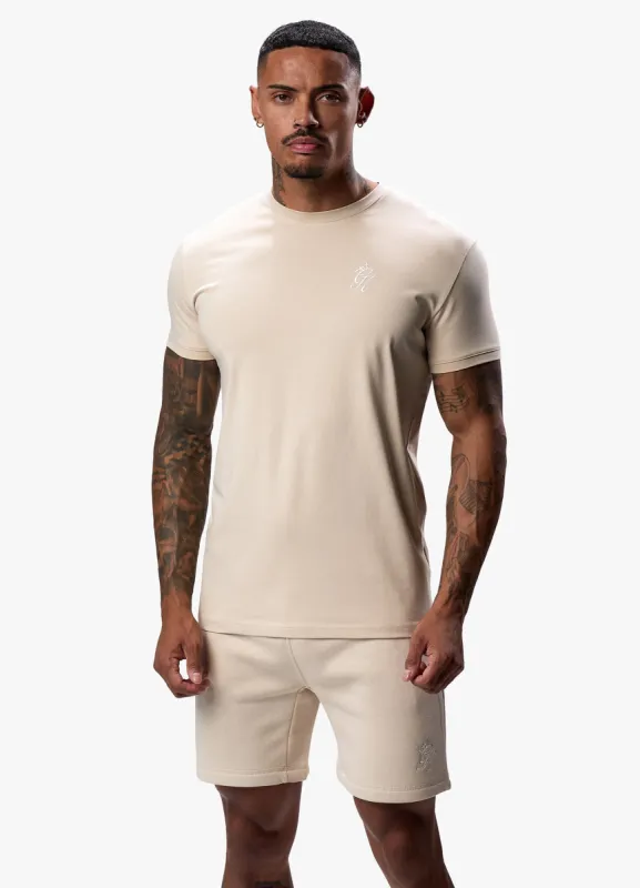 Gym King Fundamental Tee - Light Sand sold by The Gym King