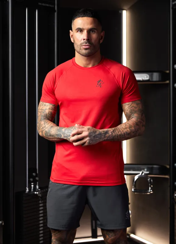 Gym King Energy Tee - Red Alert sold by The Gym King