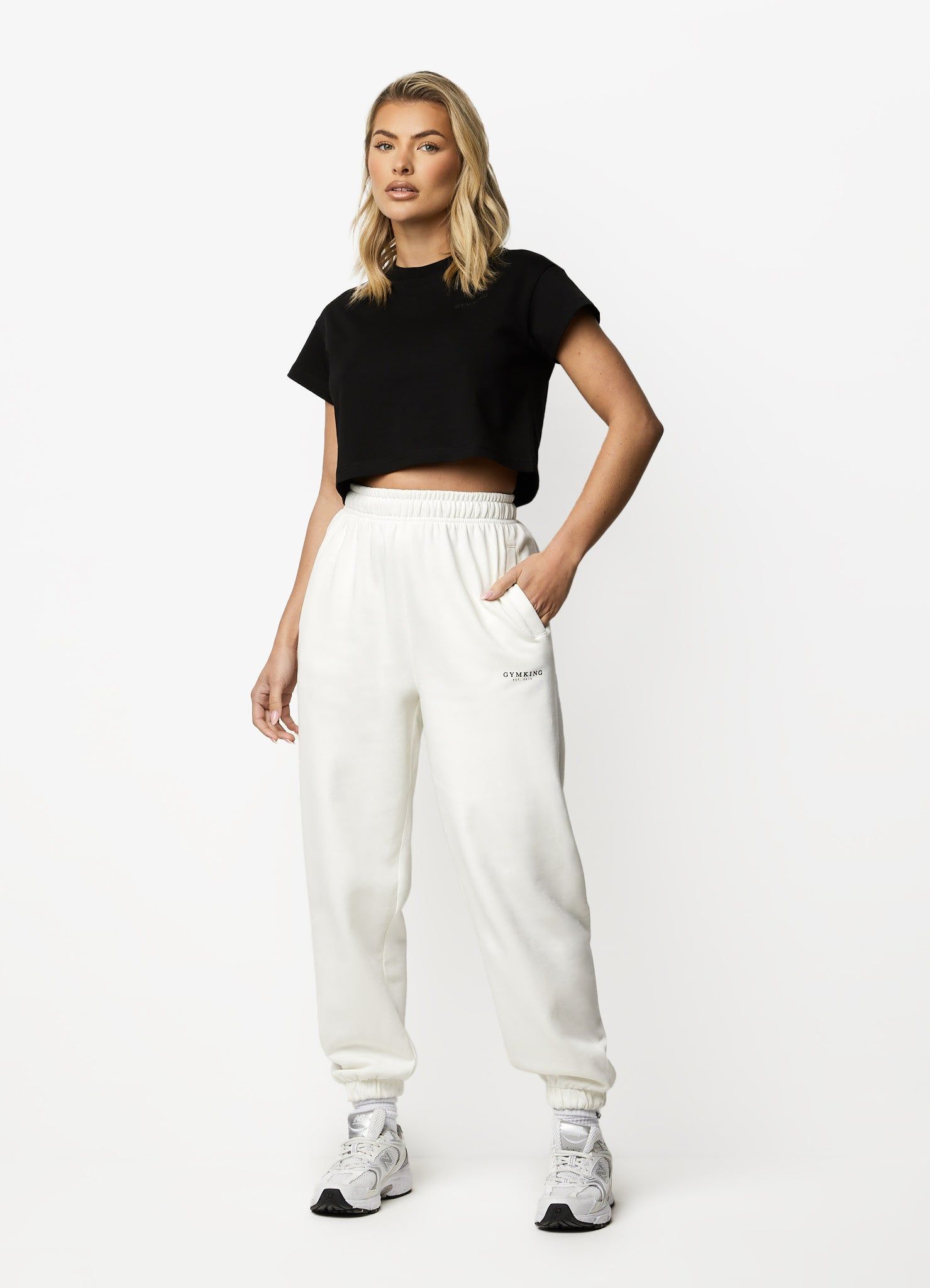 Gym King Established Cap Sleeve Tee - Black sold by The Gym King product image thumbnail 5