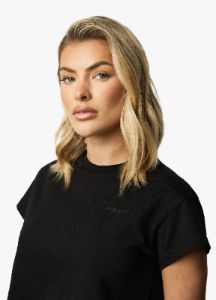 Gym King Established Cap Sleeve Tee - Black sold by The Gym King