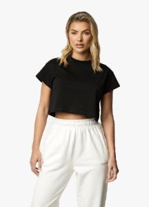 Gym King Established Cap Sleeve Tee - Black sold by The Gym King