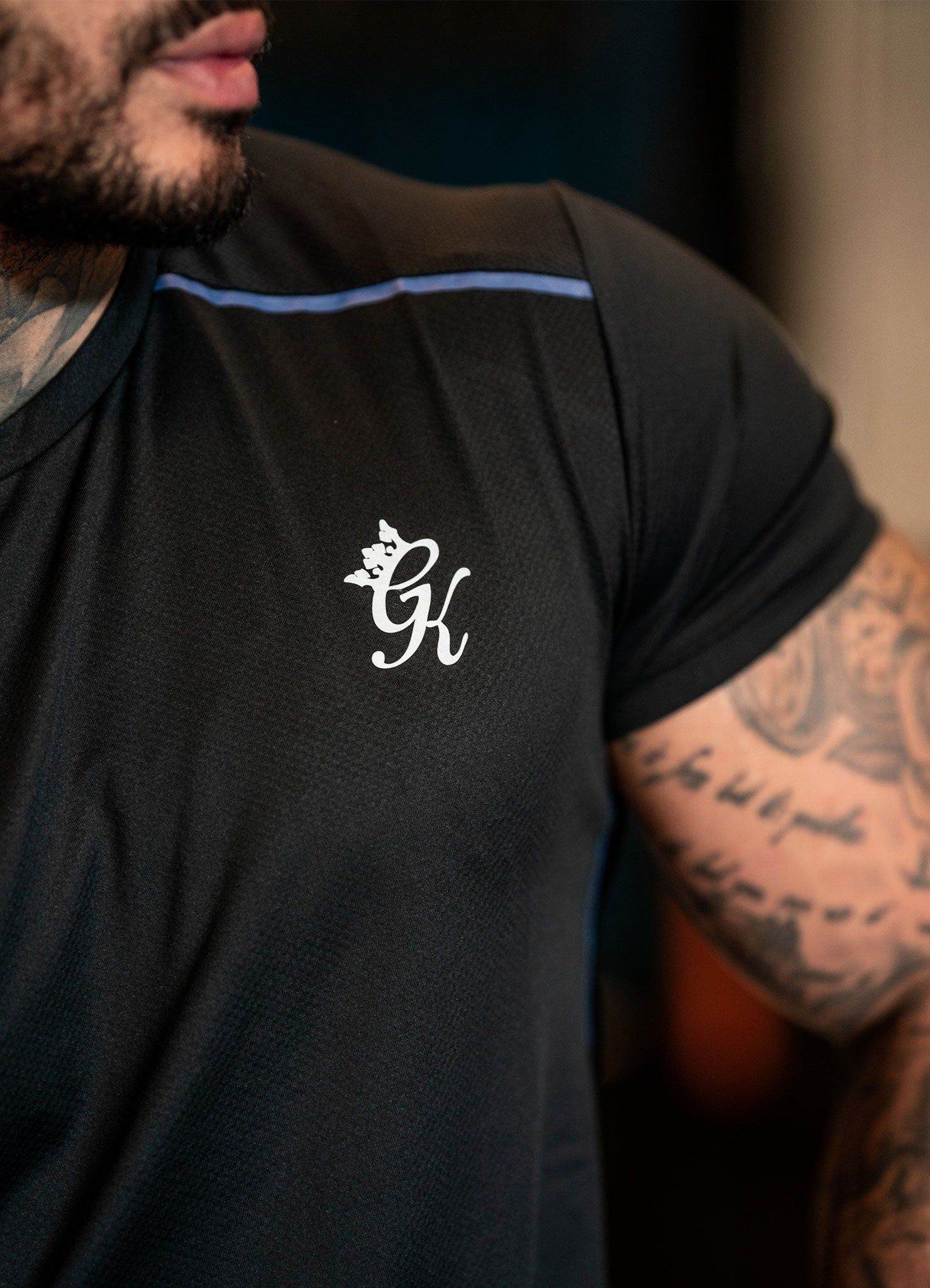 Gym King Flex Tee - Black sold by The Gym King product image thumbnail 3