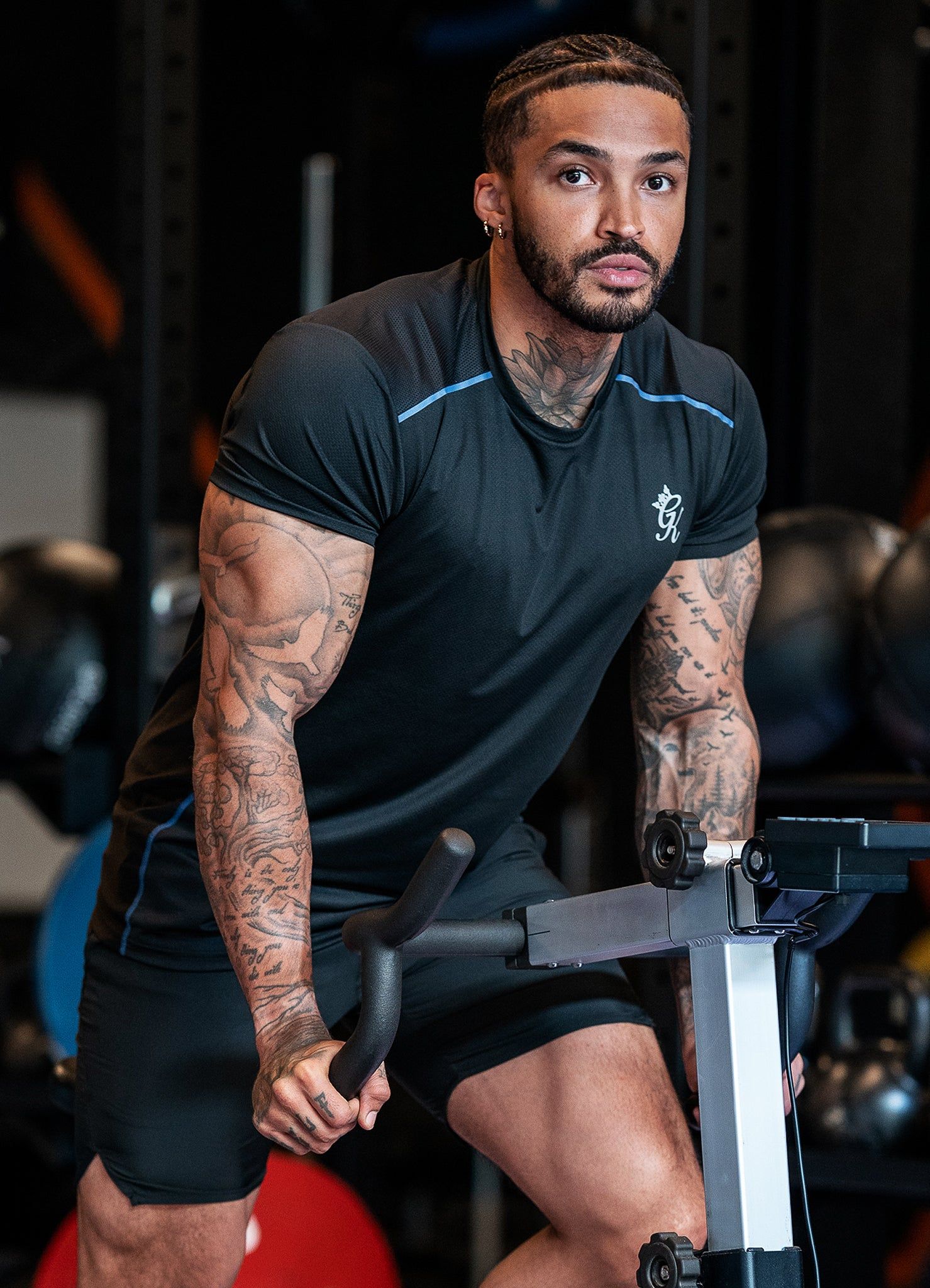 Gym King Flex Tee - Black sold by The Gym King