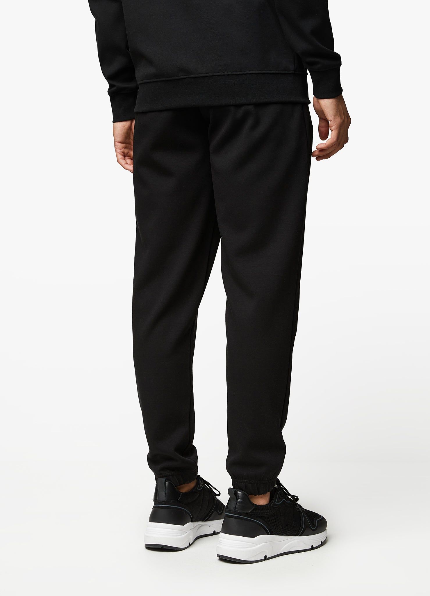 Gym King Linear Print Interlock Jogger - Black sold by The Gym King product image thumbnail 5