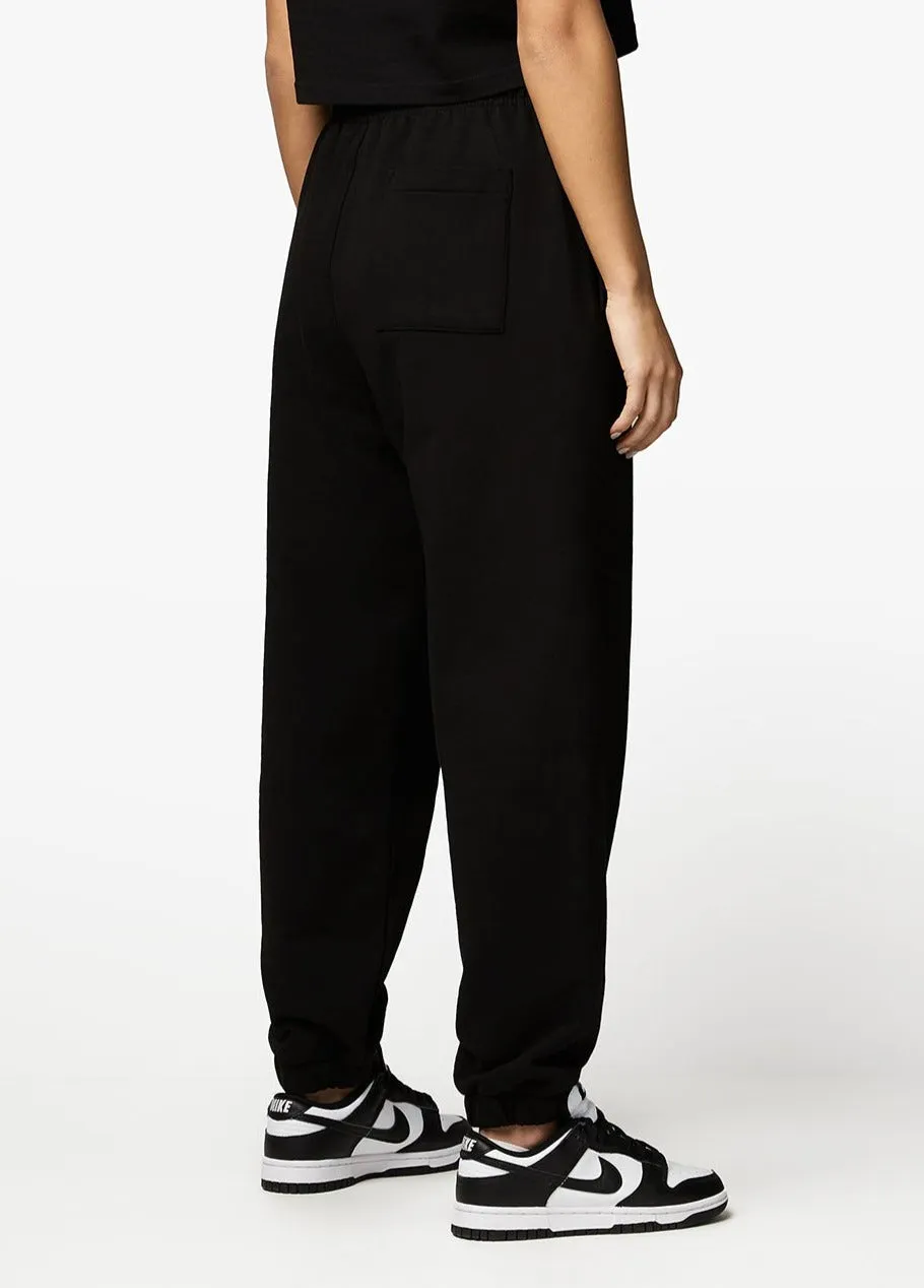 Gym King Established Relaxed Jogger - Black/White sold by The Gym King product image thumbnail 5