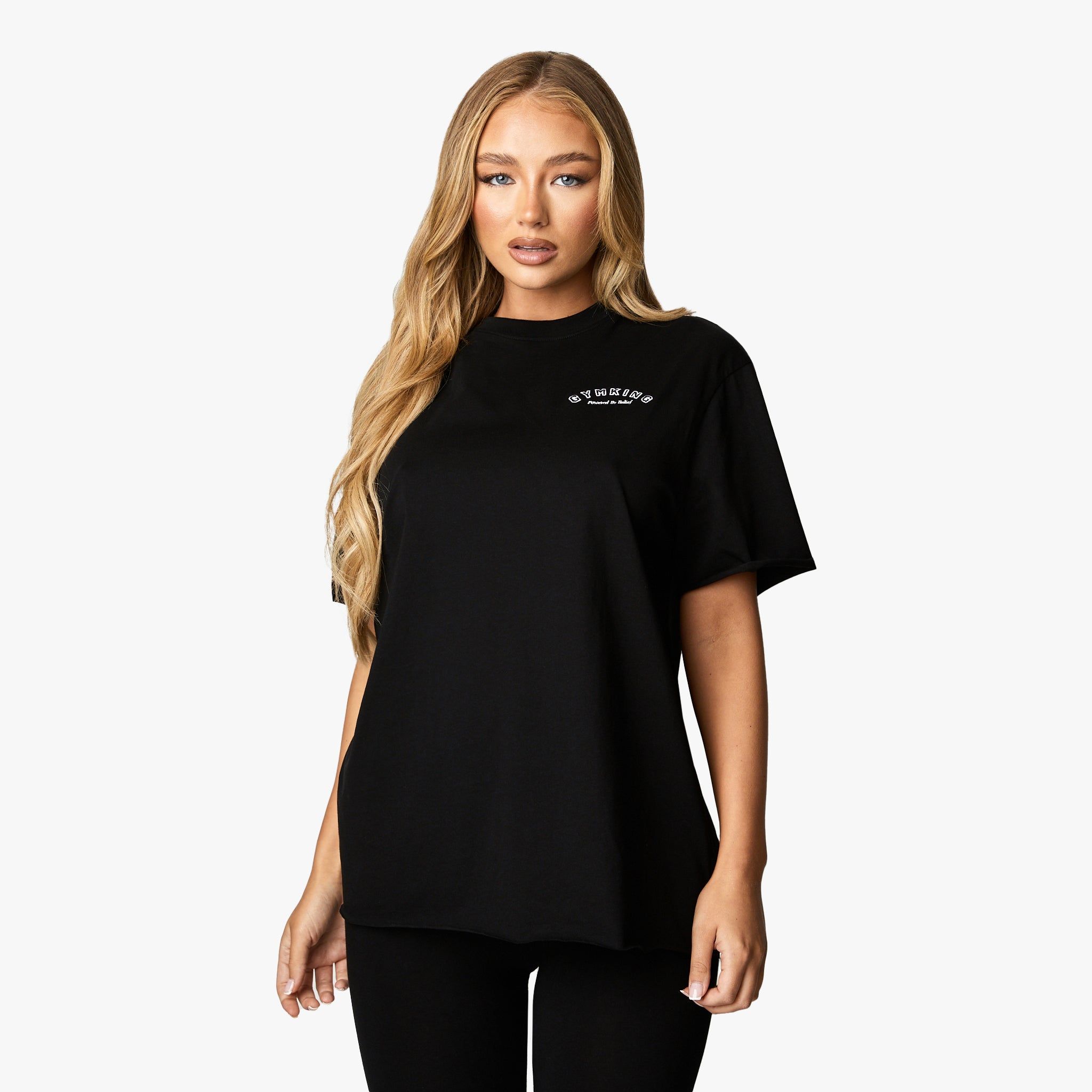 Gym King Radiance BF Tee - Black sold by The Gym King product image thumbnail 2