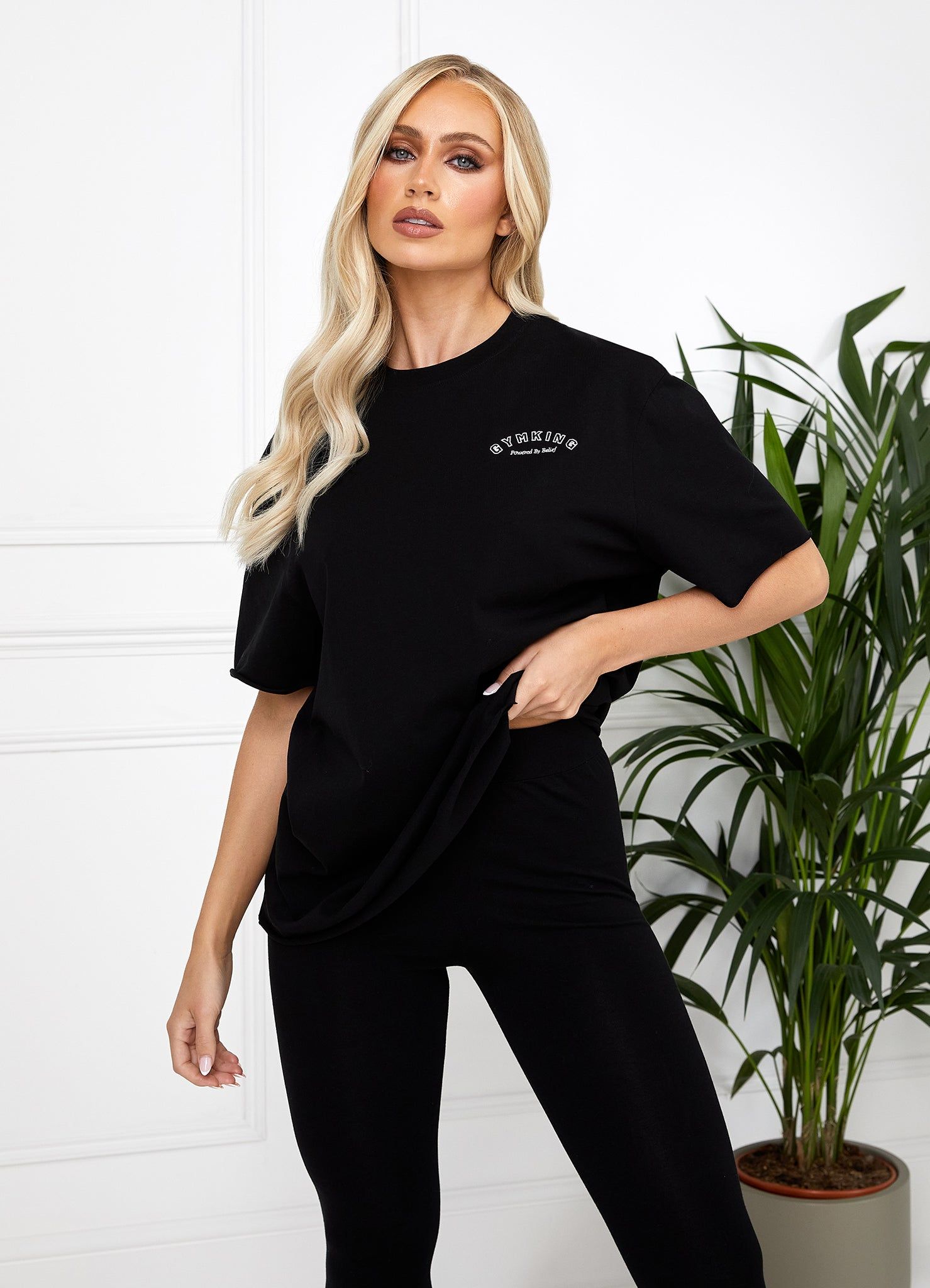 Gym King Radiance BF Tee - Black sold by The Gym King