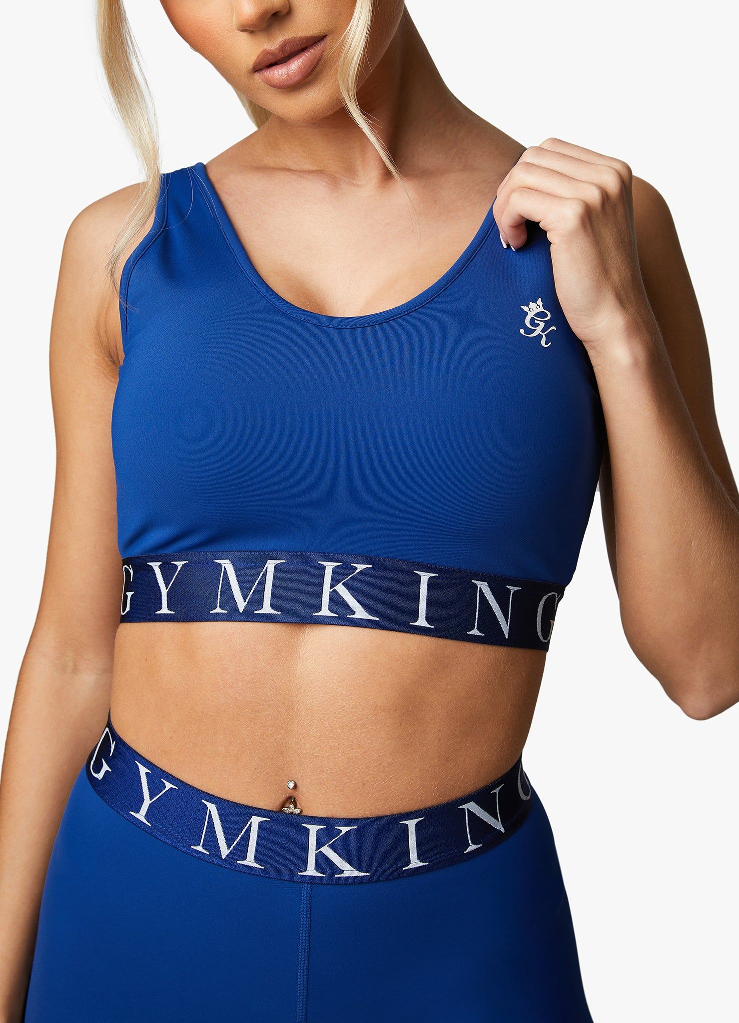 Gym King Impact Sports Bra - Galaxy Blue/Blue Steel sold by The Gym King product image thumbnail 8