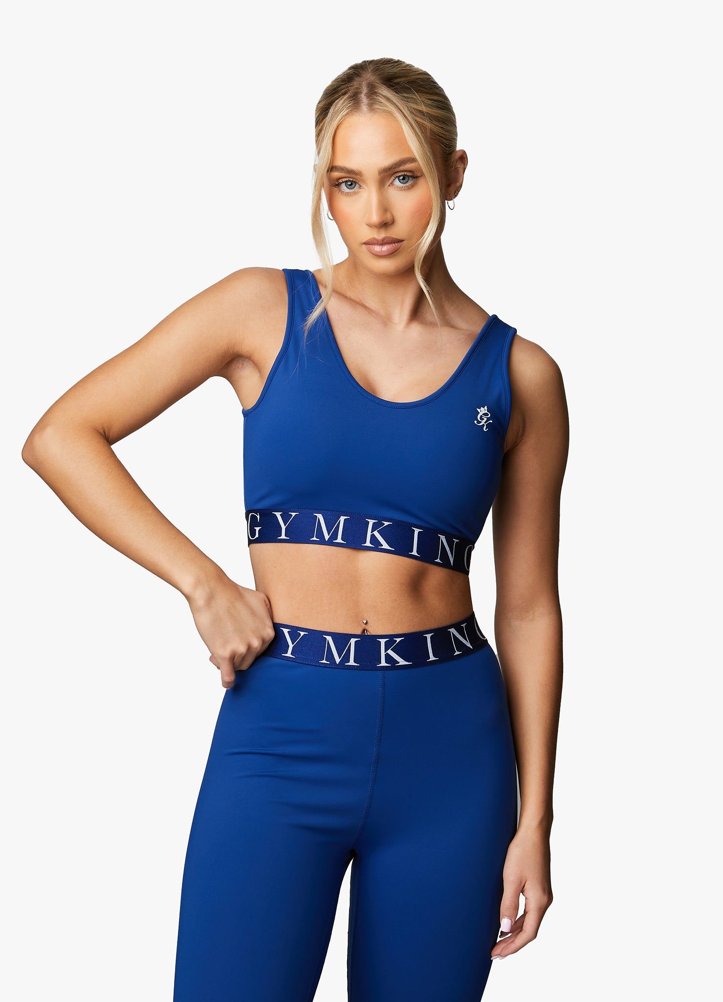 Gym King Impact Sports Bra - Galaxy Blue/Blue Steel sold by The Gym King product image thumbnail 6
