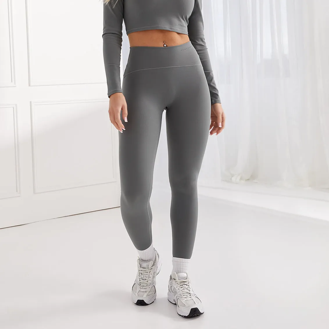 Gym King Peach Luxe Legging - Dark Sage Luxe sold by The Gym King product image thumbnail 2