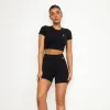 Gym King 365 Cap Sleeve Tee - Black sold by The Gym King