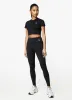 Gym King 365 Cap Sleeve Tee - Black sold by The Gym King