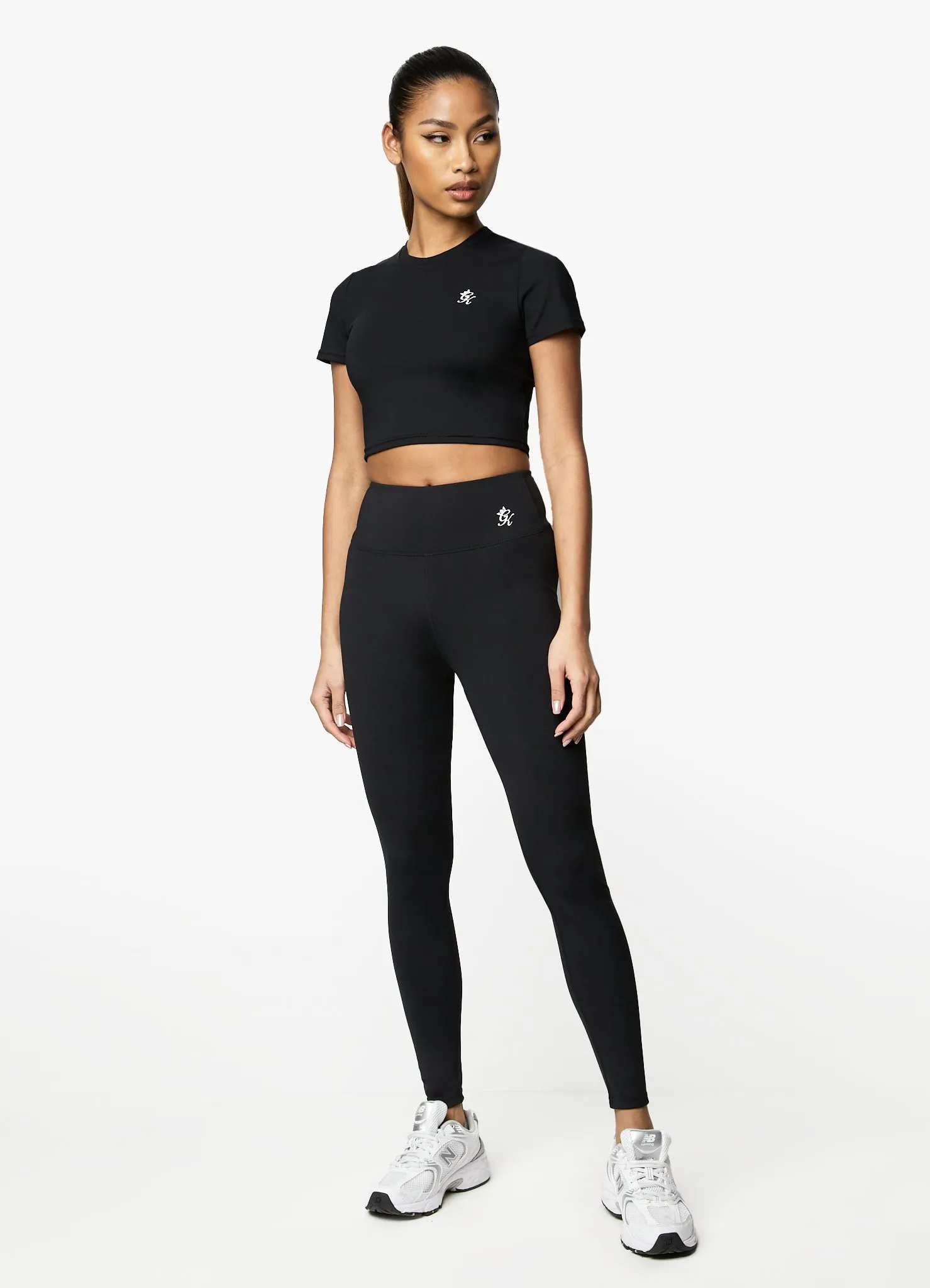 Gym King 365 Cap Sleeve Tee - Black sold by The Gym King product image thumbnail 5