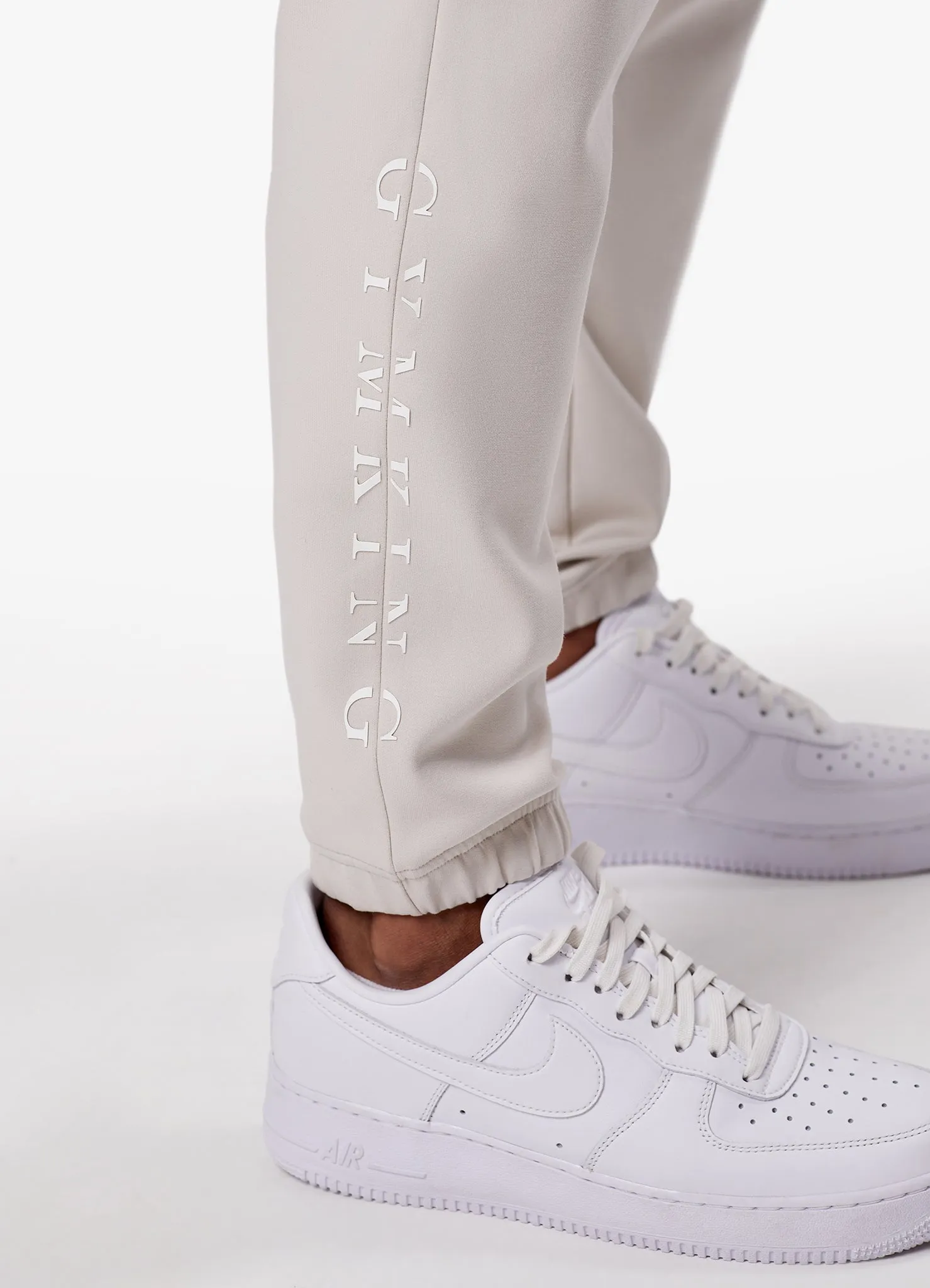 Gym King Split Linear Jogger - Stone Grey sold by The Gym King product image thumbnail 3