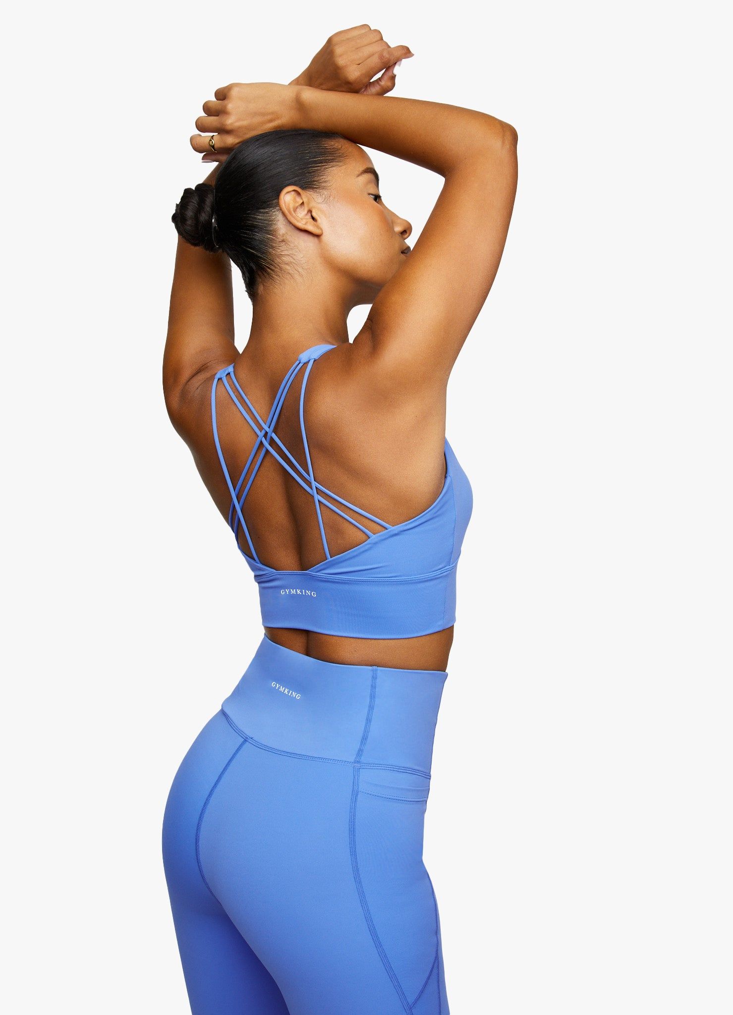 Gym King Dominate Sports Bra - Sonic Blue sold by The Gym King product image thumbnail 2