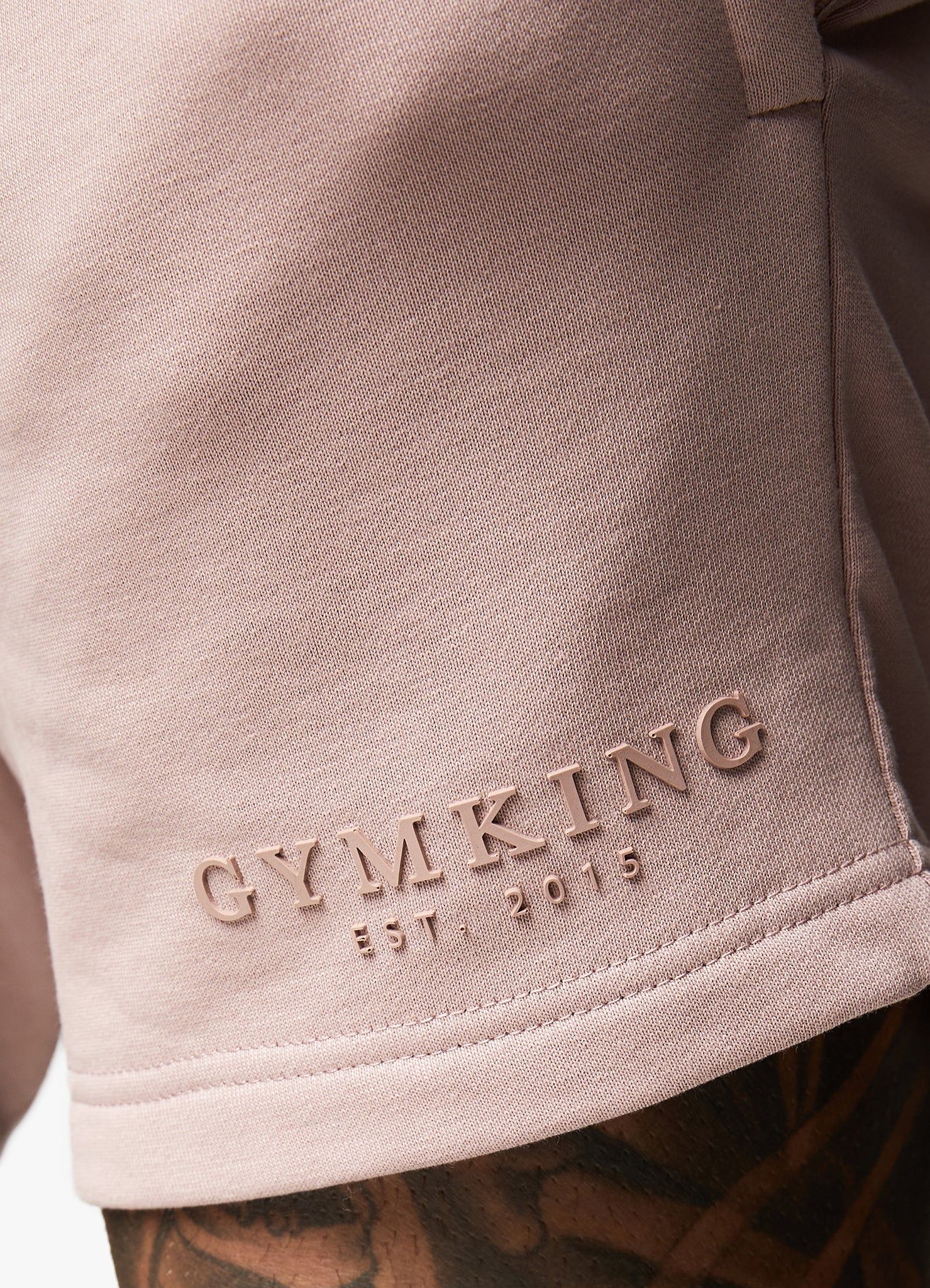 Gym King Est. Legacy Short - Dusky Pink sold by The Gym King product image thumbnail 10