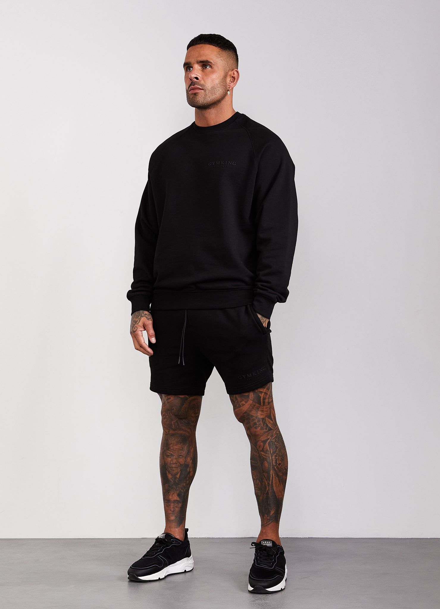 Gym King Est. Legacy Crew - Black sold by The Gym King product image thumbnail 3