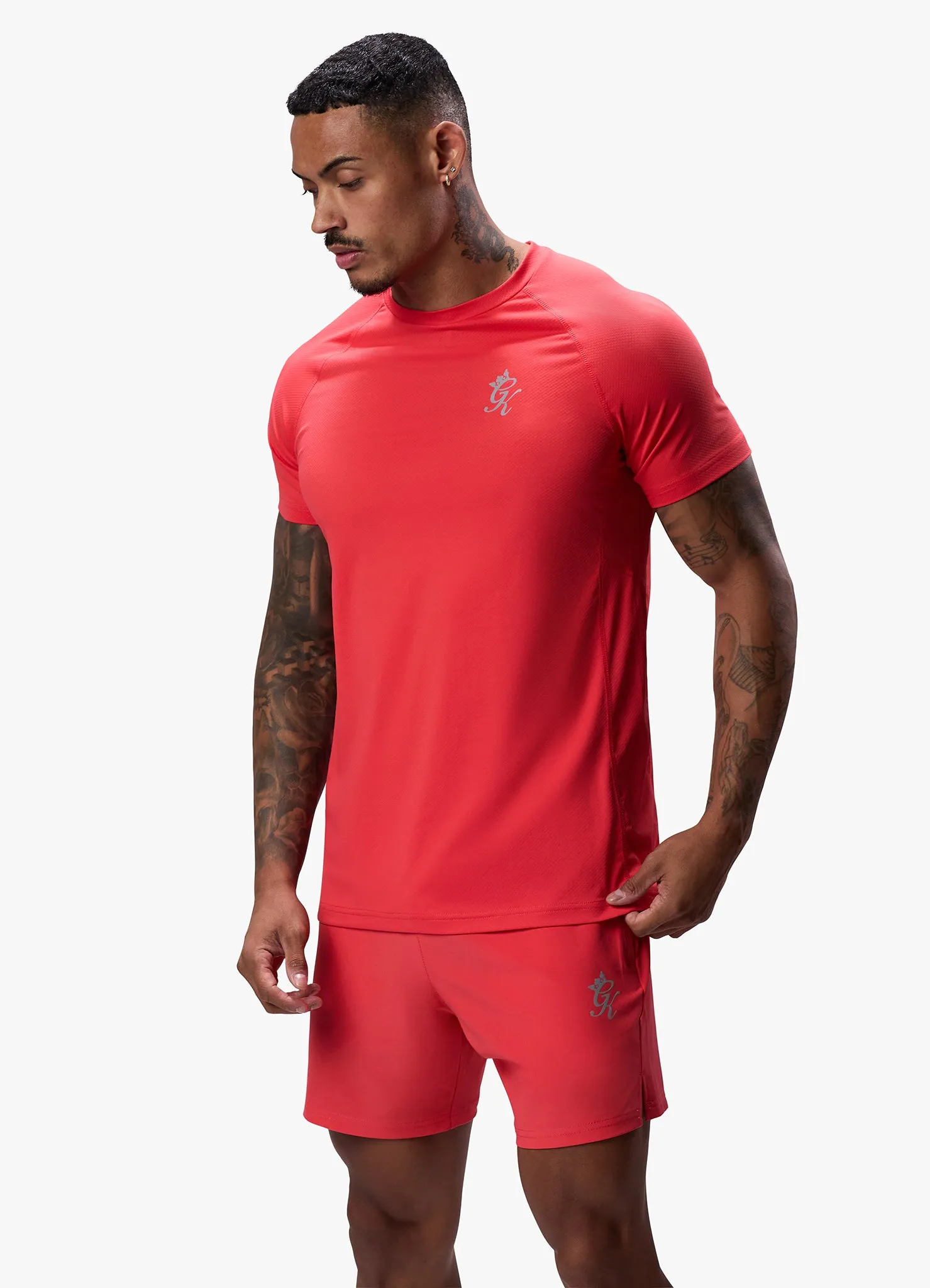 Gym King Energy Tee - Hot Red sold by The Gym King product image thumbnail 5