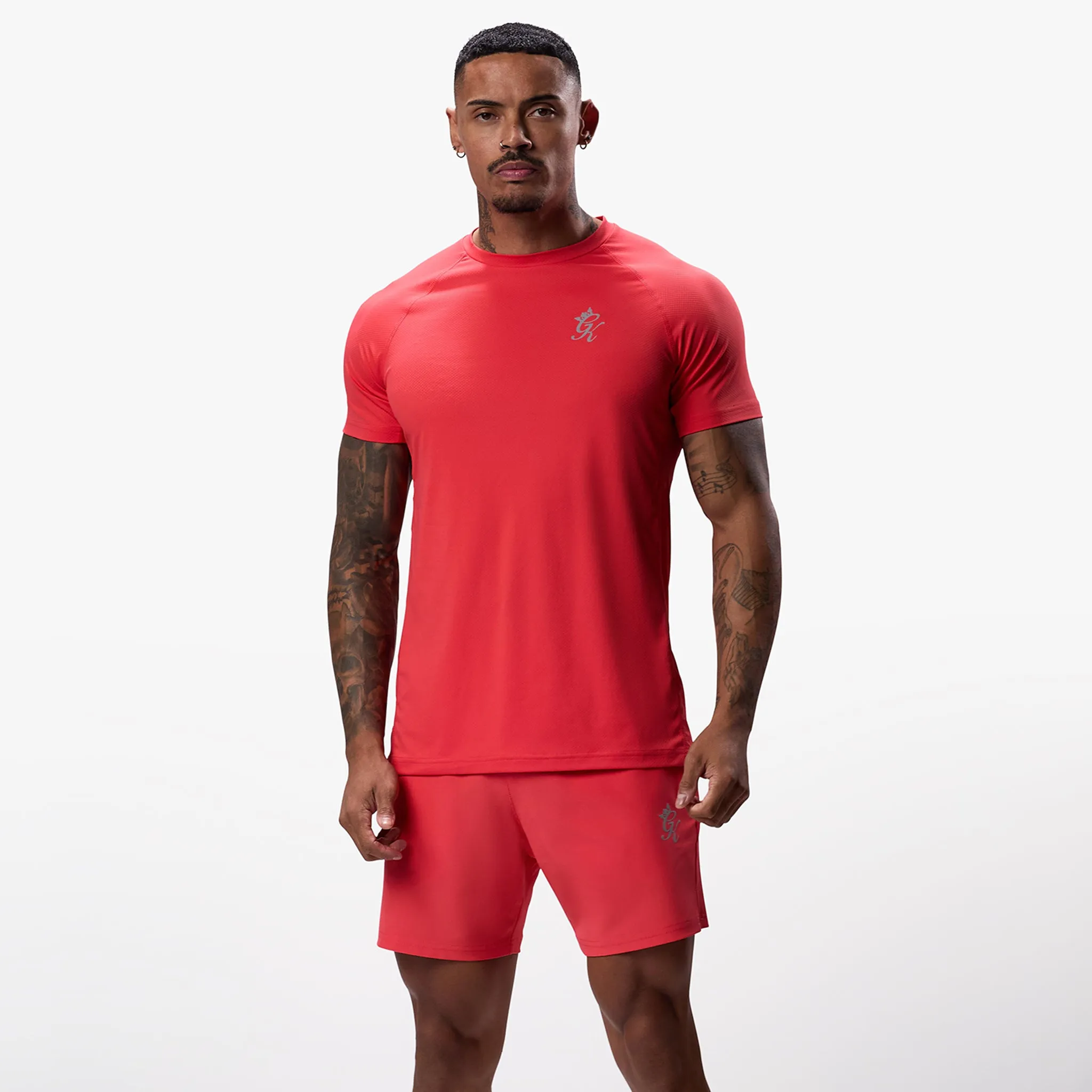 Gym King Energy Tee - Hot Red sold by The Gym King product image thumbnail 2