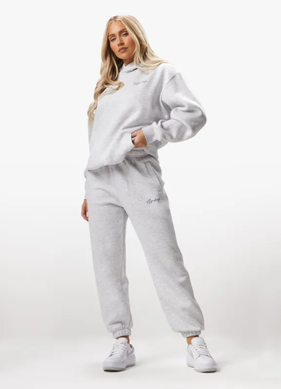 Gym King Reset Tracksuit - Snow Marl sold by The Gym King