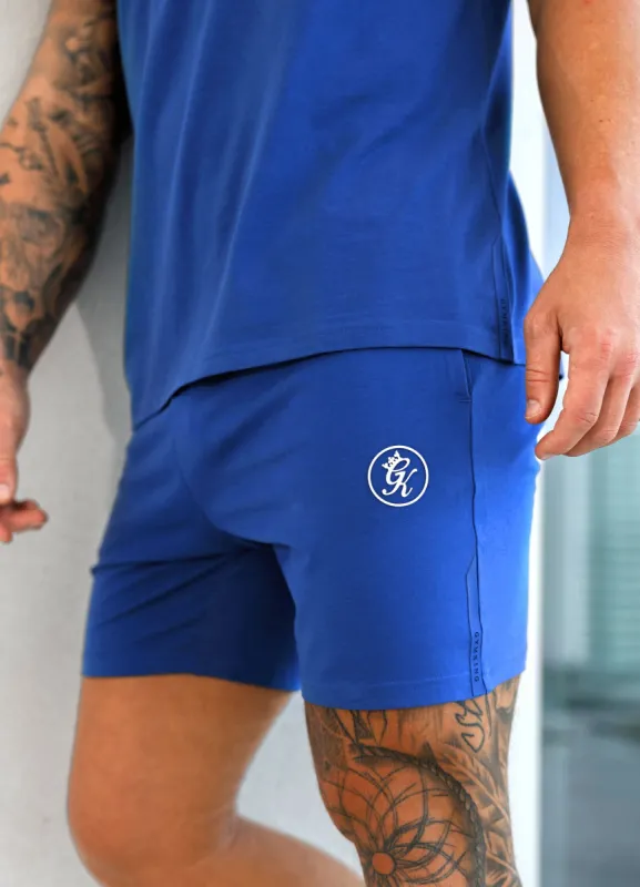 Gym King Pro Logo Jersey Short - Ultramarine sold by The Gym King