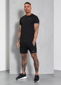 Gym King Signature Knit Tee - Black sold by The Gym King