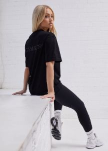 Gym King Established Boyfriend Tee - Black sold by The Gym King