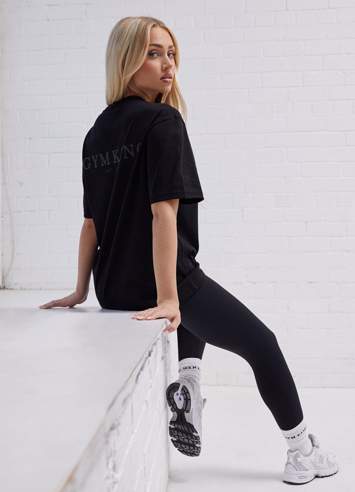 Gym King Established Boyfriend Tee - Black sold by The Gym King product image thumbnail 3