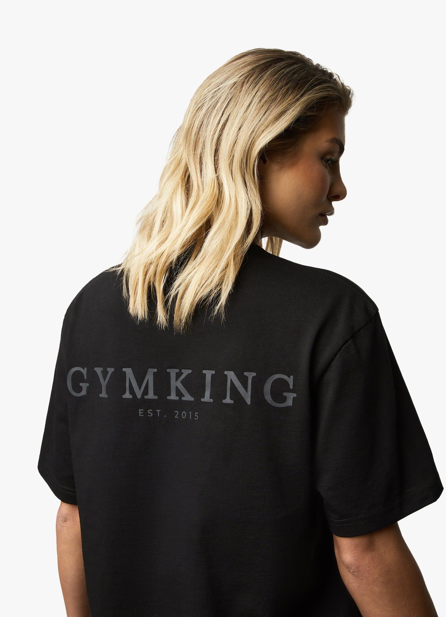 Gym King Established Boyfriend Tee - Black sold by The Gym King product image thumbnail 11
