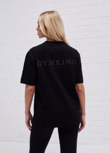 Gym King Established Boyfriend Tee - Black sold by The Gym King