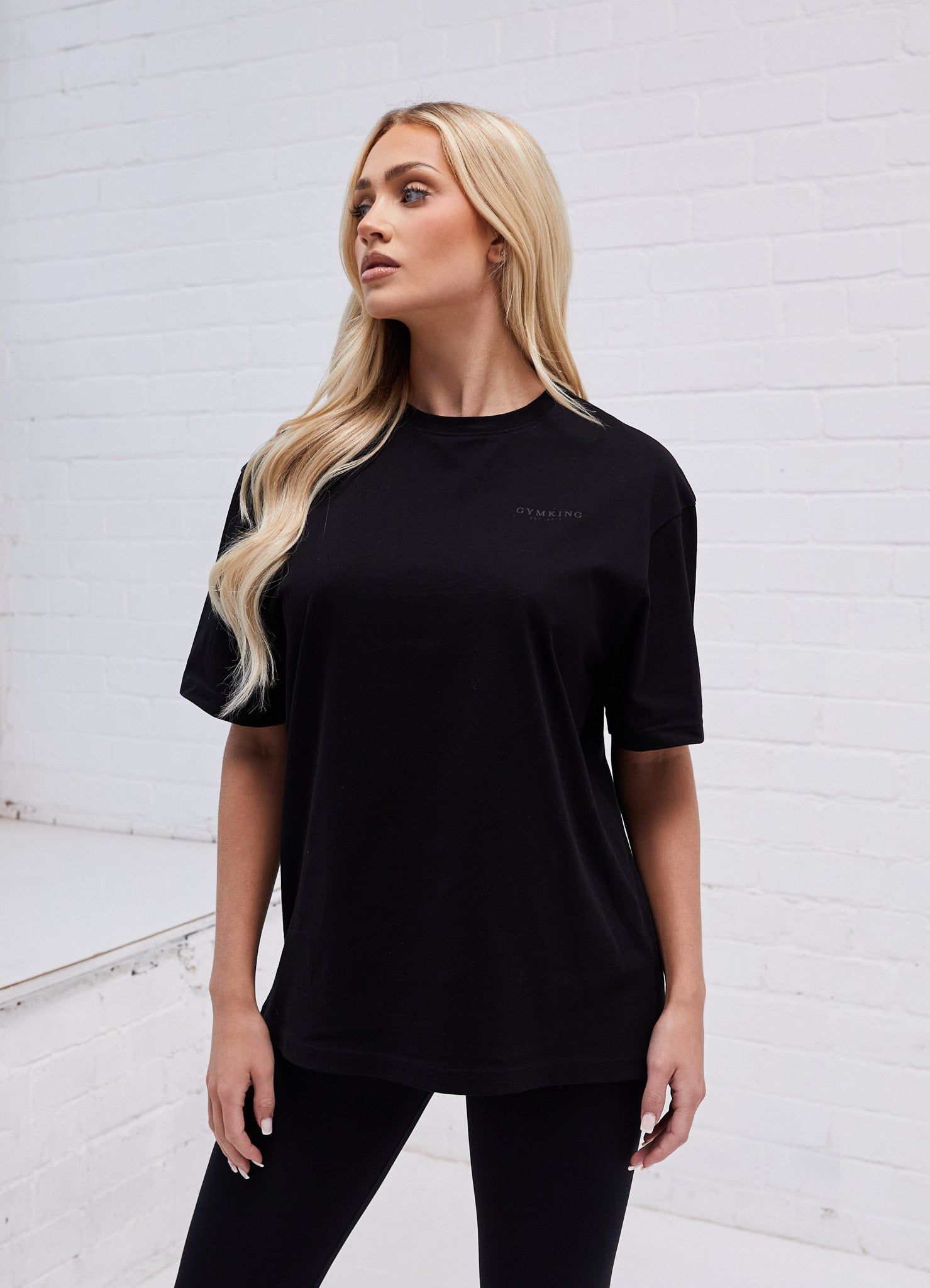 Gym King Established Boyfriend Tee - Black sold by The Gym King