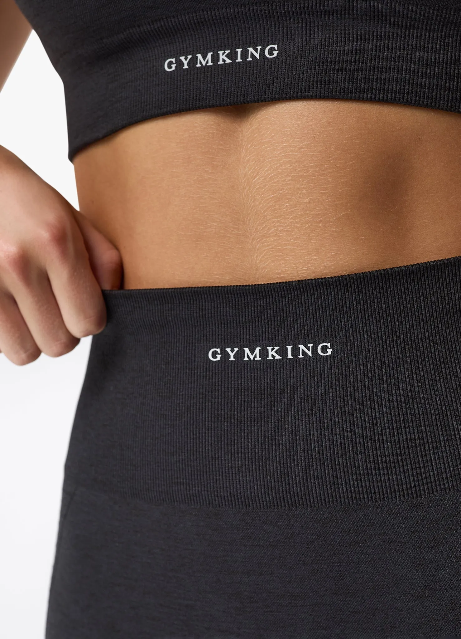 Gym King Results 2.0 Seamless Legging - Black sold by The Gym King product image thumbnail 4