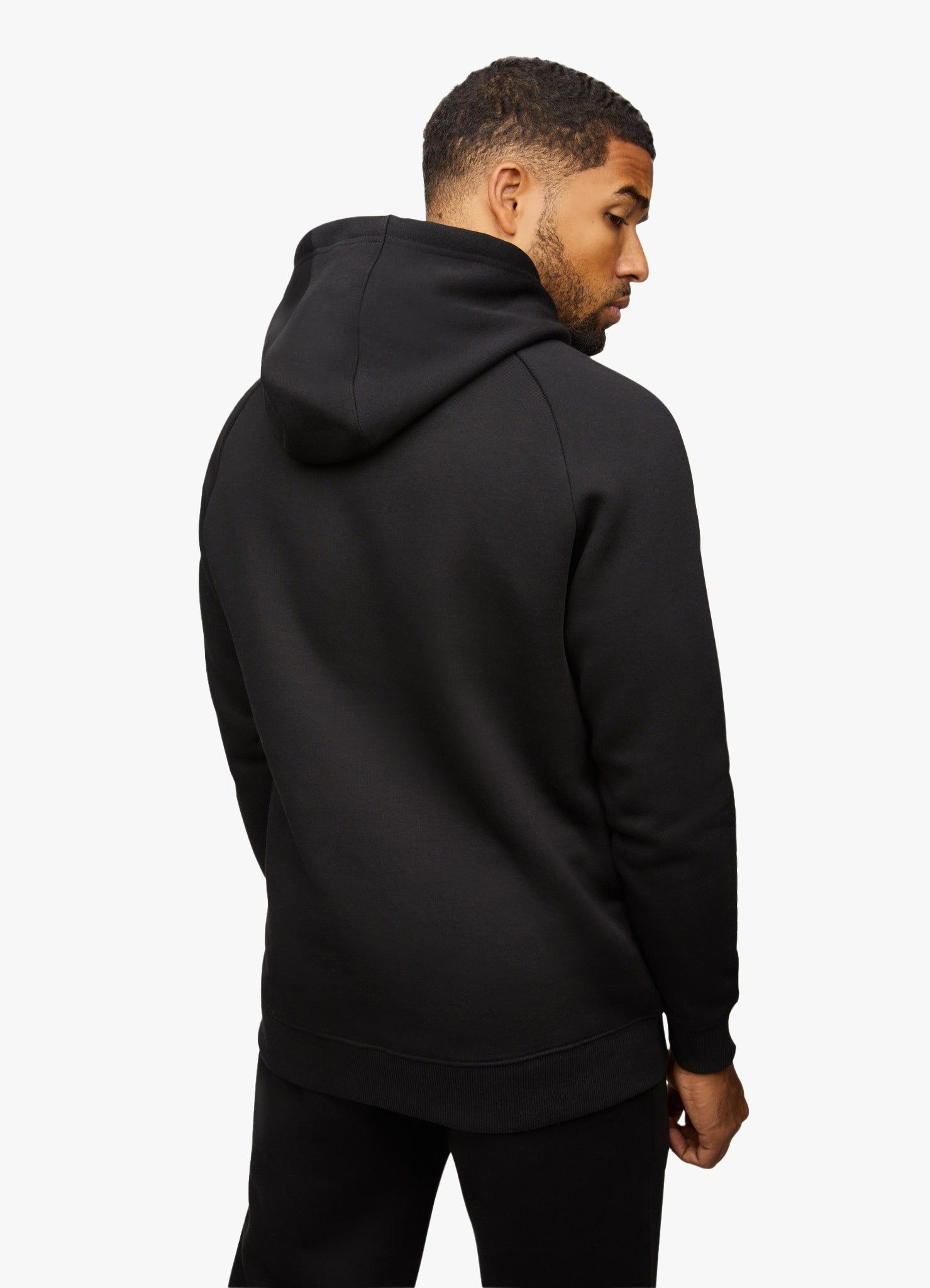 Gym King Pro Logo Hood - Black/Black sold by The Gym King product image thumbnail 3