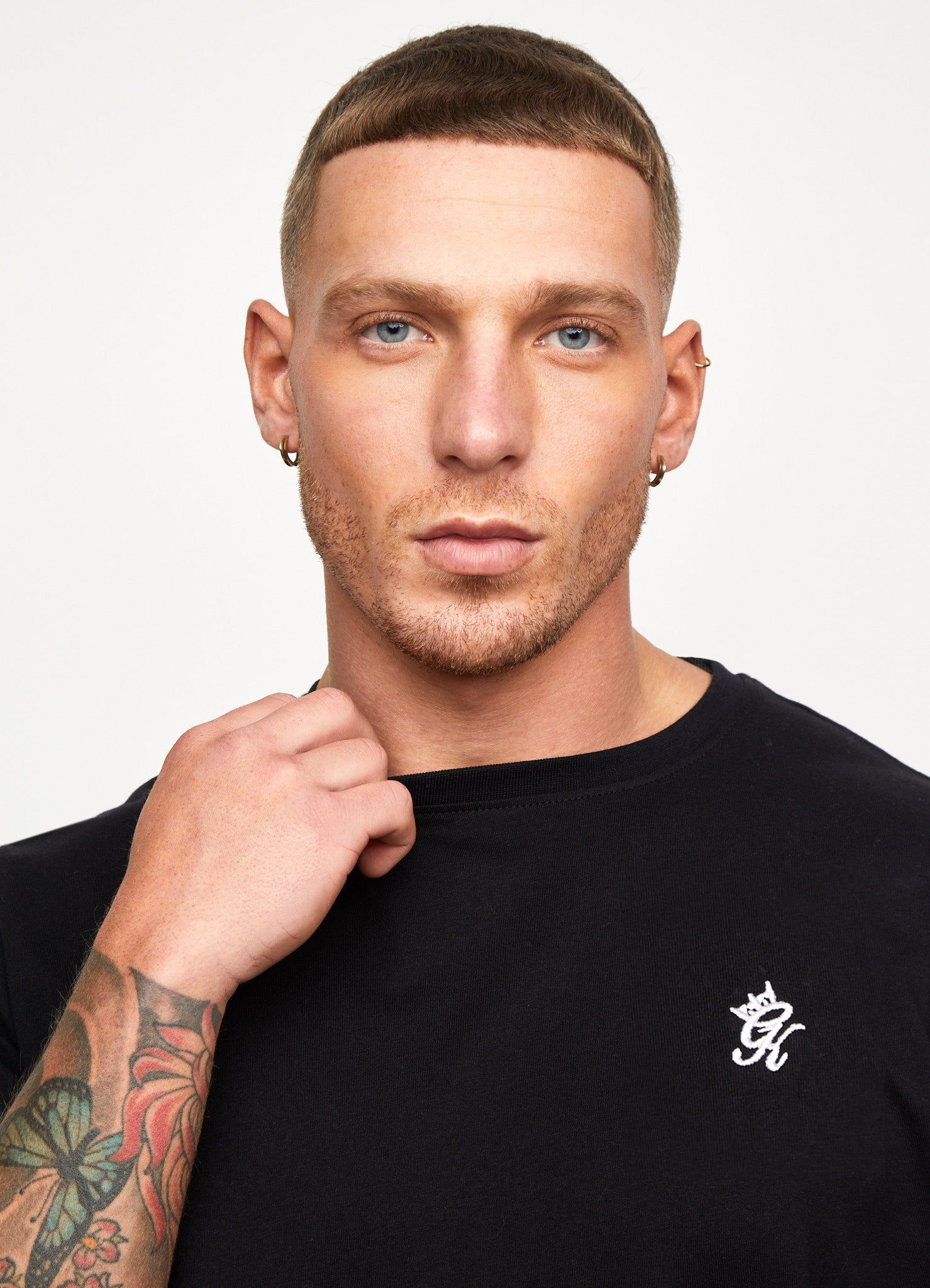 Gym King Essential 2-Pack T-Shirts - White/Black sold by The Gym King product image thumbnail 7