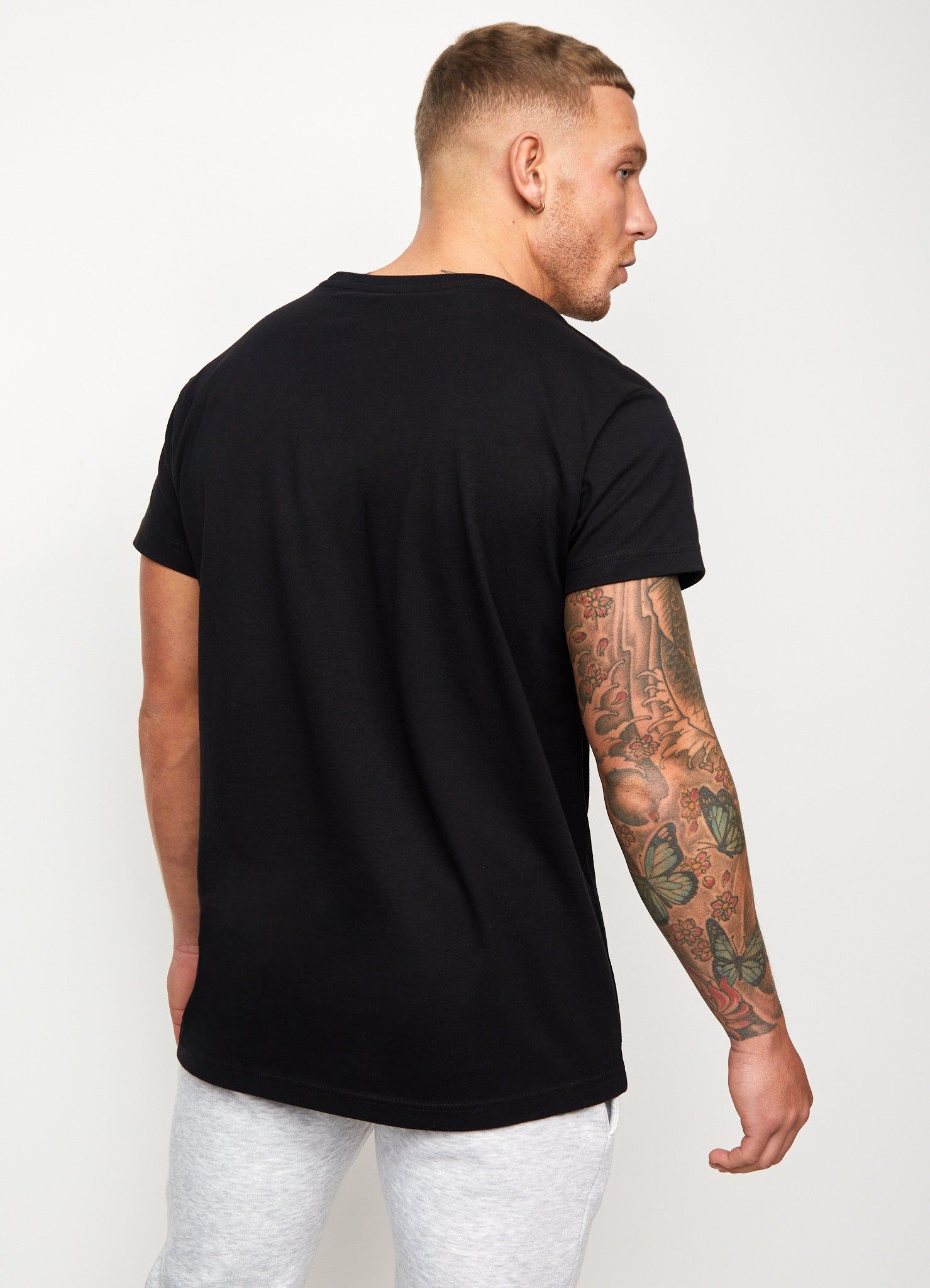 Gym King Essential 2-Pack T-Shirts - White/Black sold by The Gym King product image thumbnail 8