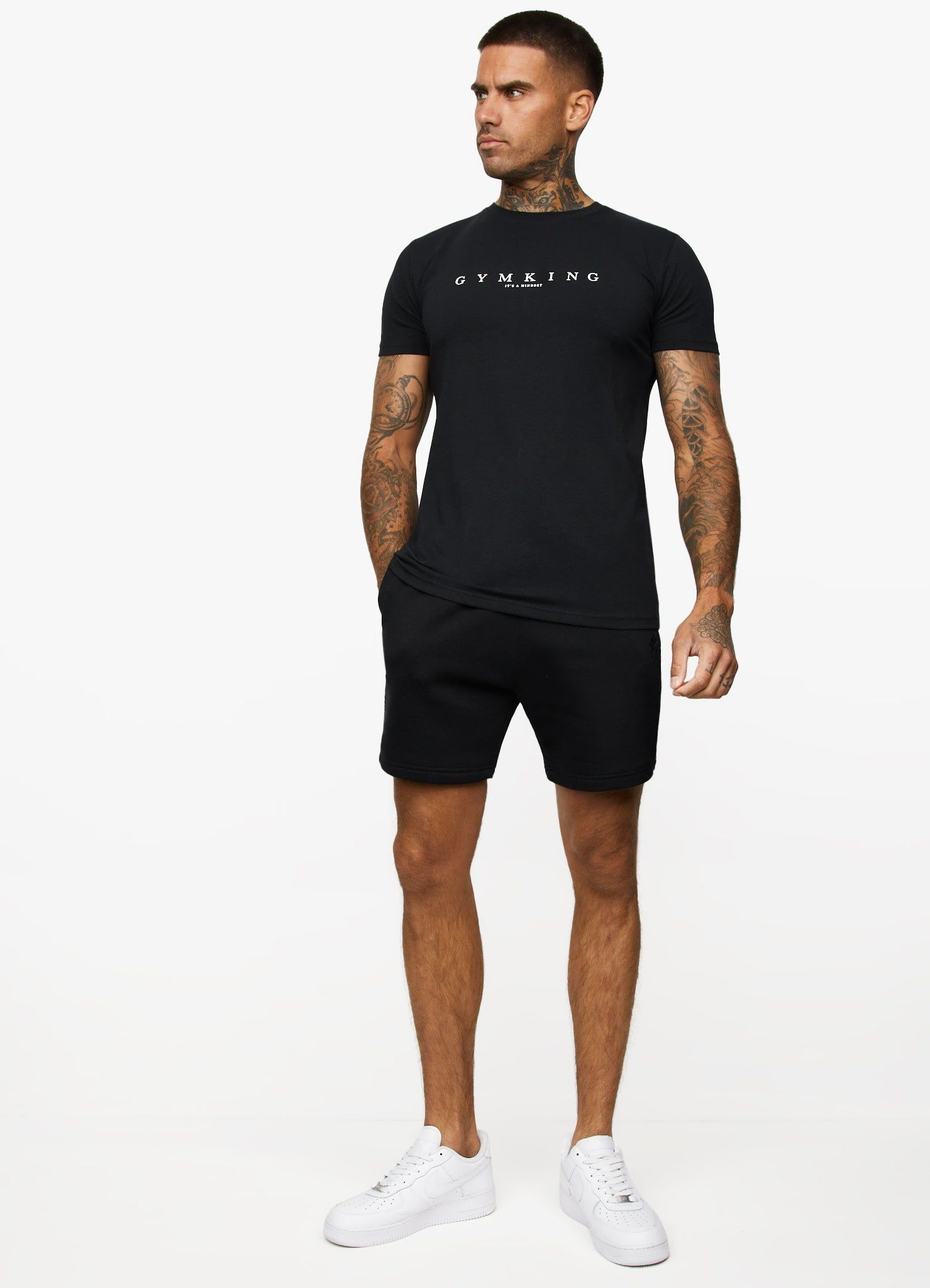 Gym King Mindset Tee - Black sold by The Gym King product image thumbnail 6