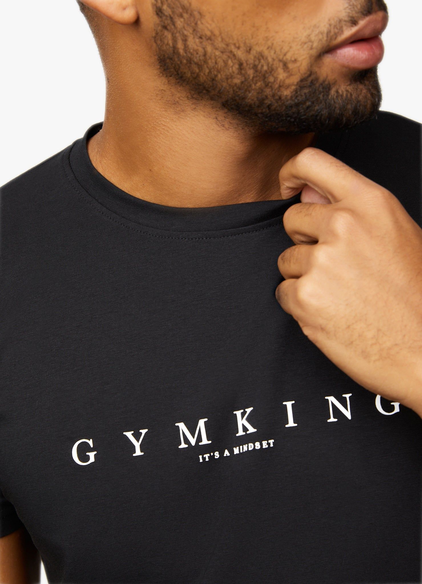 Gym King Mindset Tee - Black sold by The Gym King product image thumbnail 5