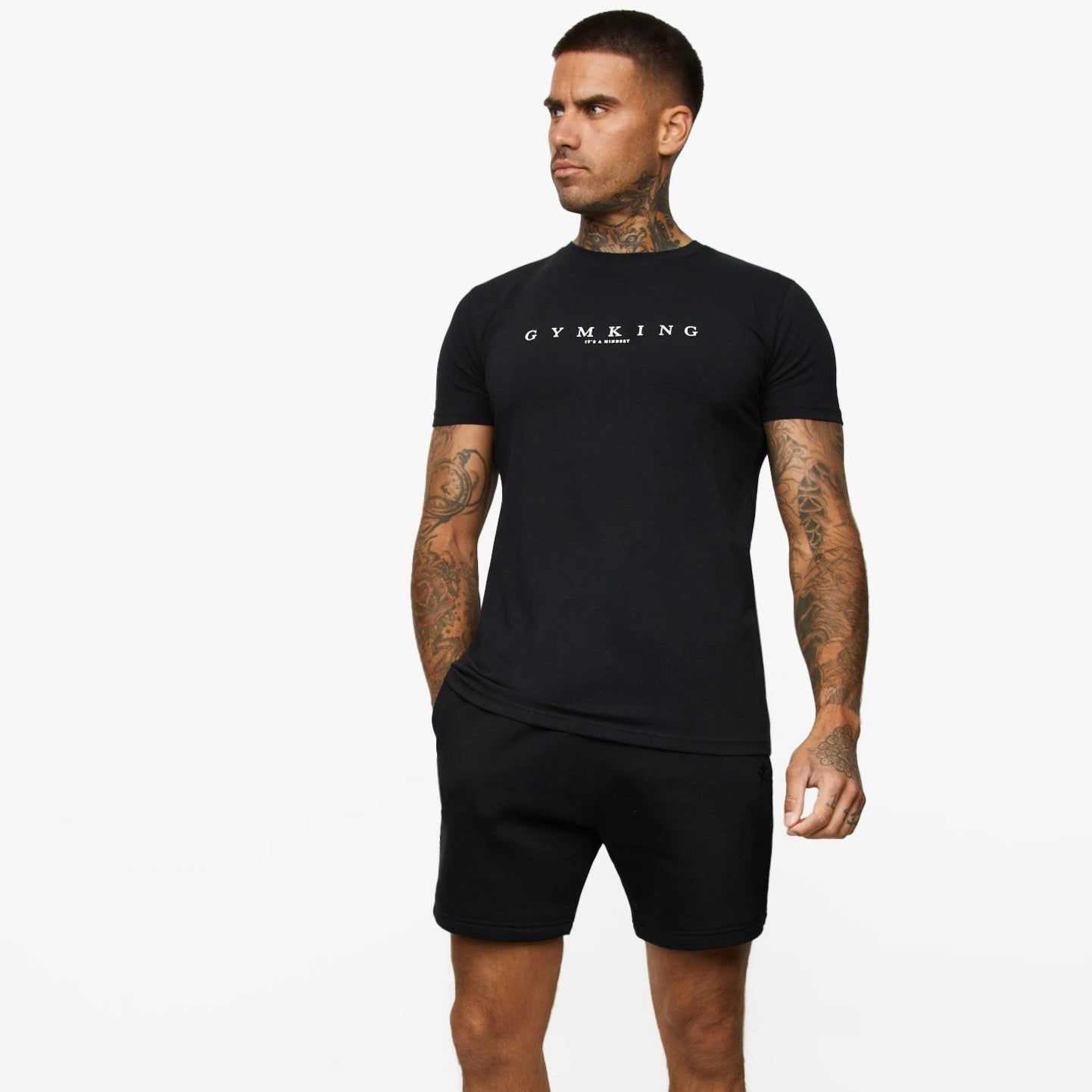 Gym King Mindset Tee - Black sold by The Gym King product image thumbnail 2