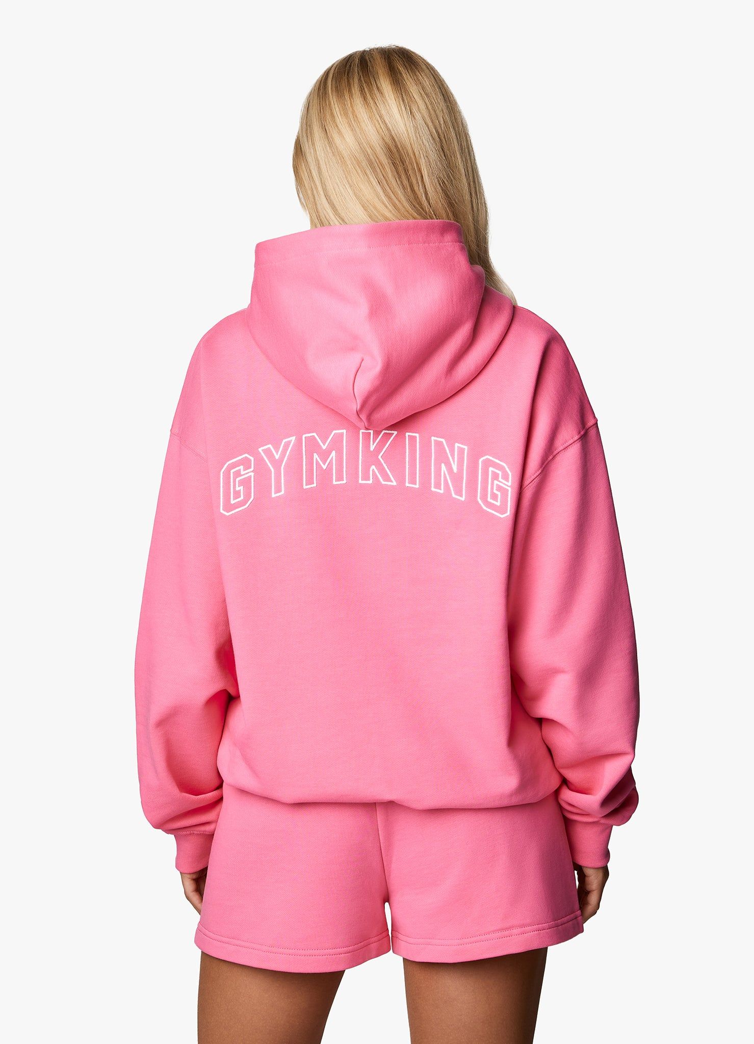 Gym King Malibu Oversized Hood & Jogger - Pink sold by The Gym King product image thumbnail 7