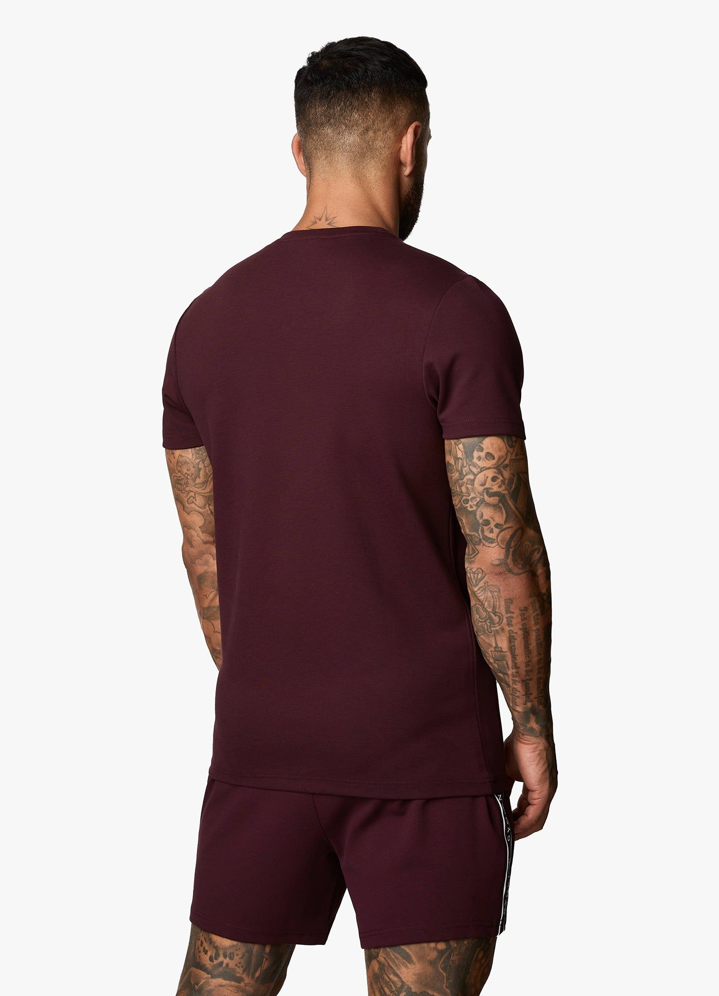 Gym King Signature Taped Tee - Fig sold by The Gym King product image thumbnail 5