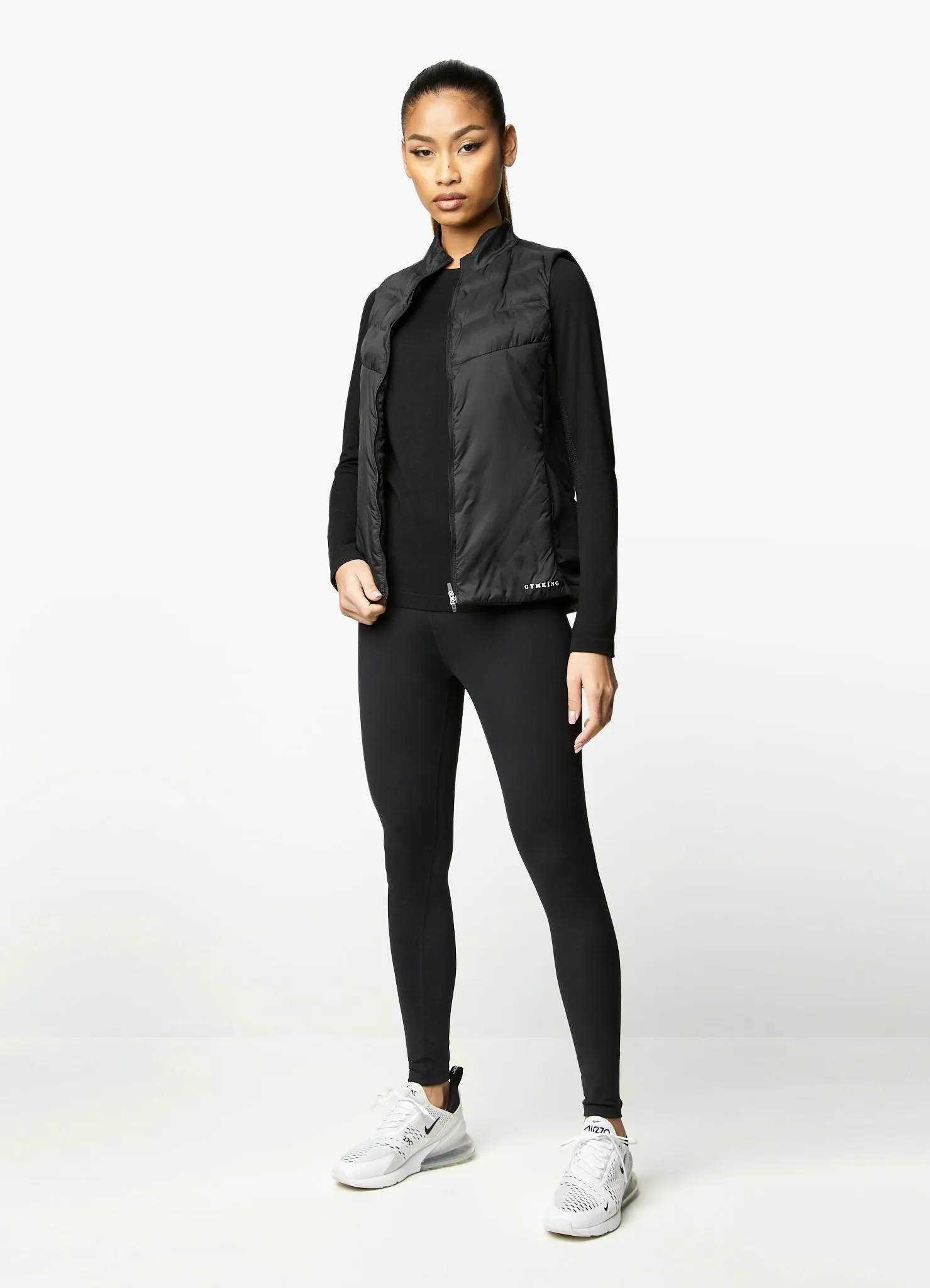 Gym King 365 Gilet – Black sold by The Gym King product image thumbnail 4