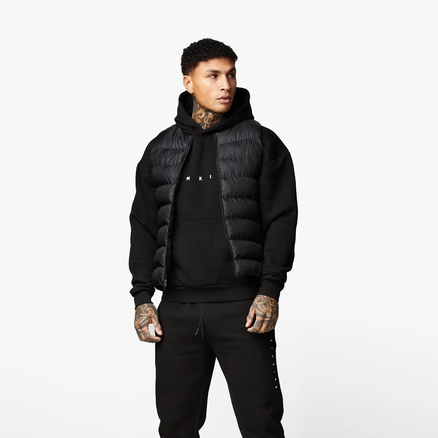 Gym King Rebellion Gilet - Black sold by The Gym King product image thumbnail 2