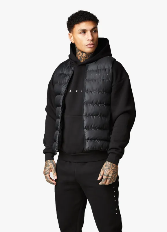 Gym King Rebellion Gilet - Black sold by The Gym King