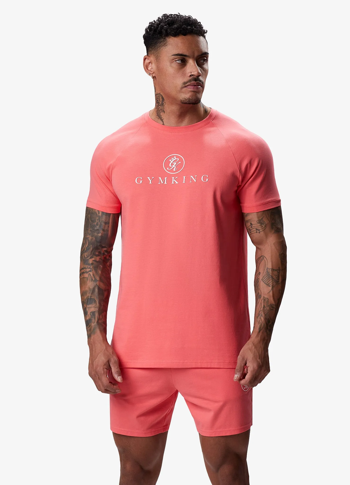 Gym King Pro Jersey Tee - Coral sold by The Gym King product image thumbnail 4