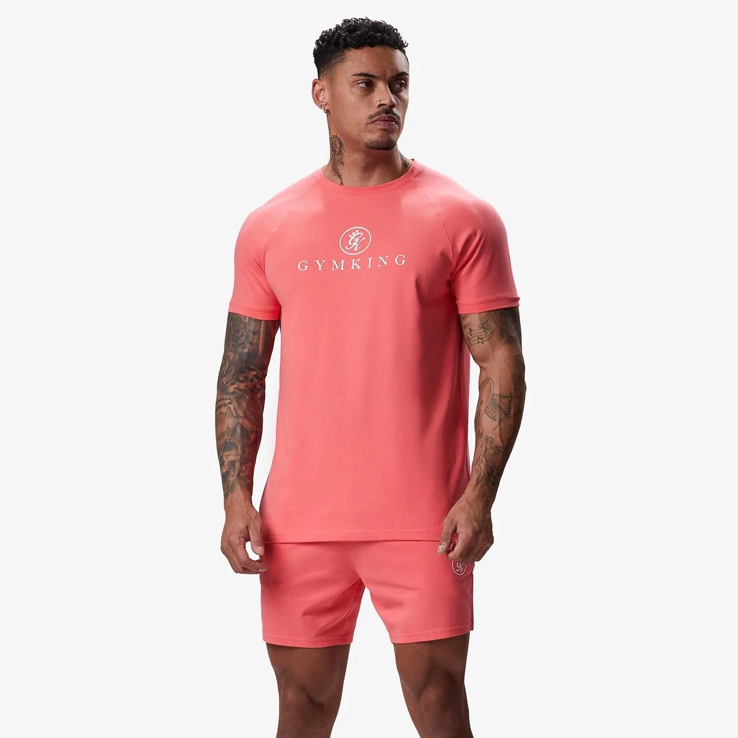 Gym King Pro Jersey Tee - Coral sold by The Gym King product image thumbnail 2
